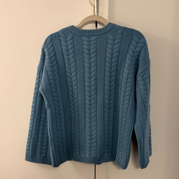 Garnet Hill Piper Cashmere Pullover Size M NWT - Picture 2 of 3